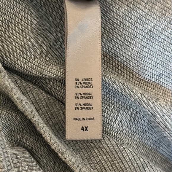 SKIMS NWT One Shoulder Ribbed Dress | Size 4X - Picture 12 of 12